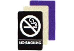 ADA Braille Sign - No Smoking