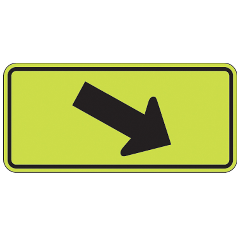 Arrow Right / Angle Down-24"X12", 30" X 18"