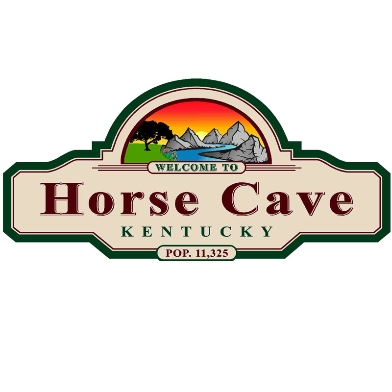 City Limit Sign - Horse Cave Series