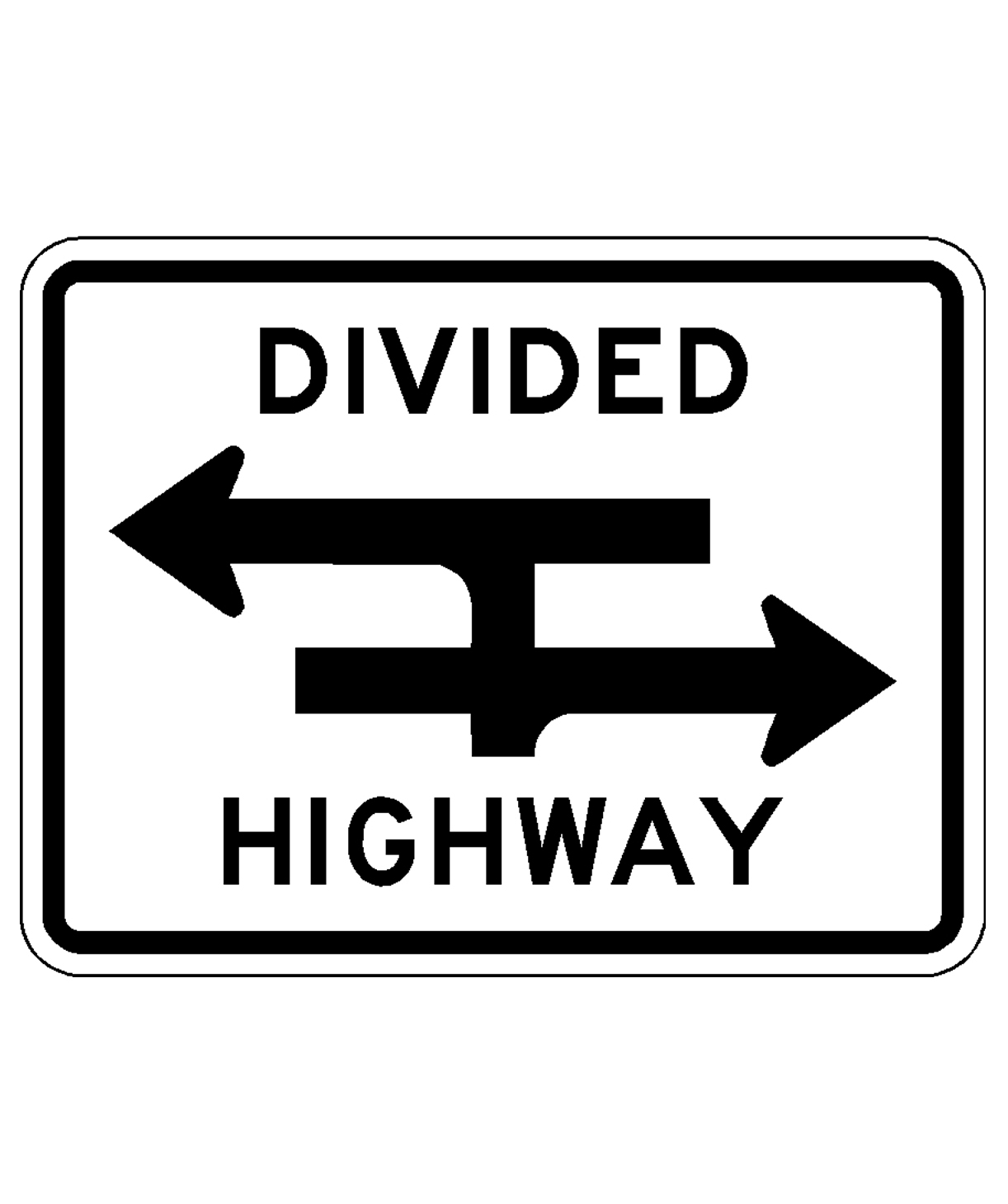 Divided Highway 30" x 24"